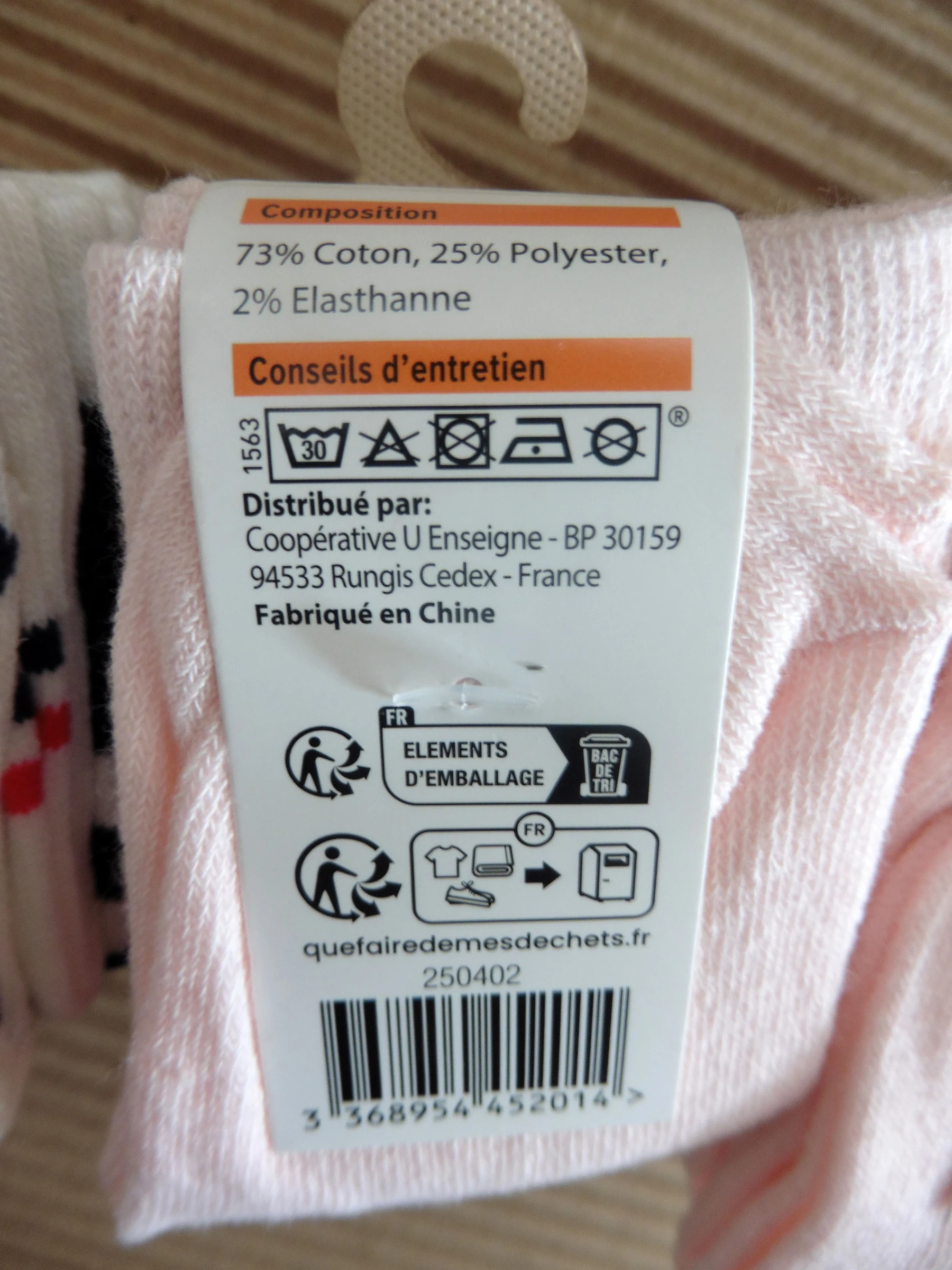 3 lotes de 5 pares de meias para bebê 21/23 – photo 5
